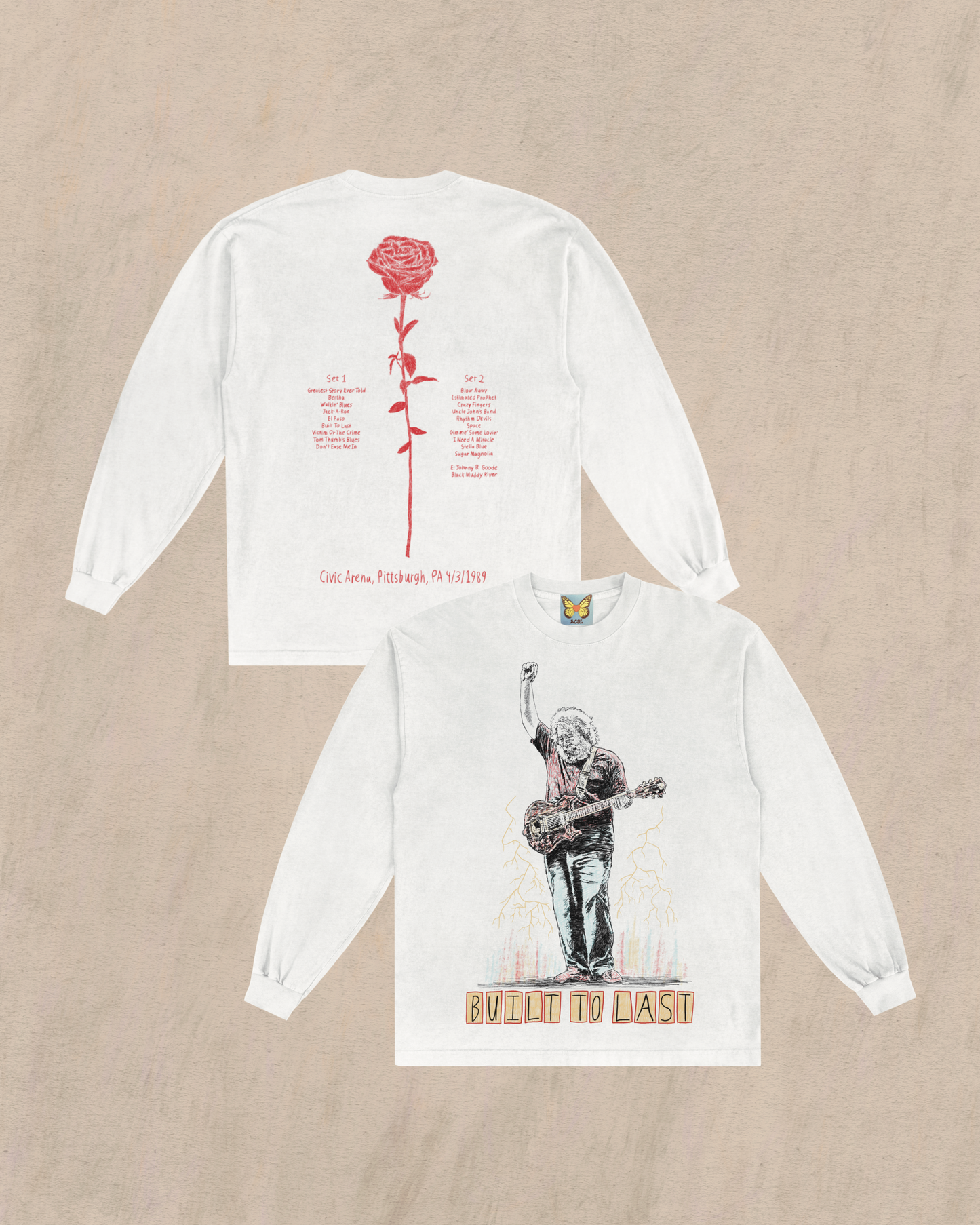 BUILT TO LAST - Long Sleeve Shirts (PREORDER)