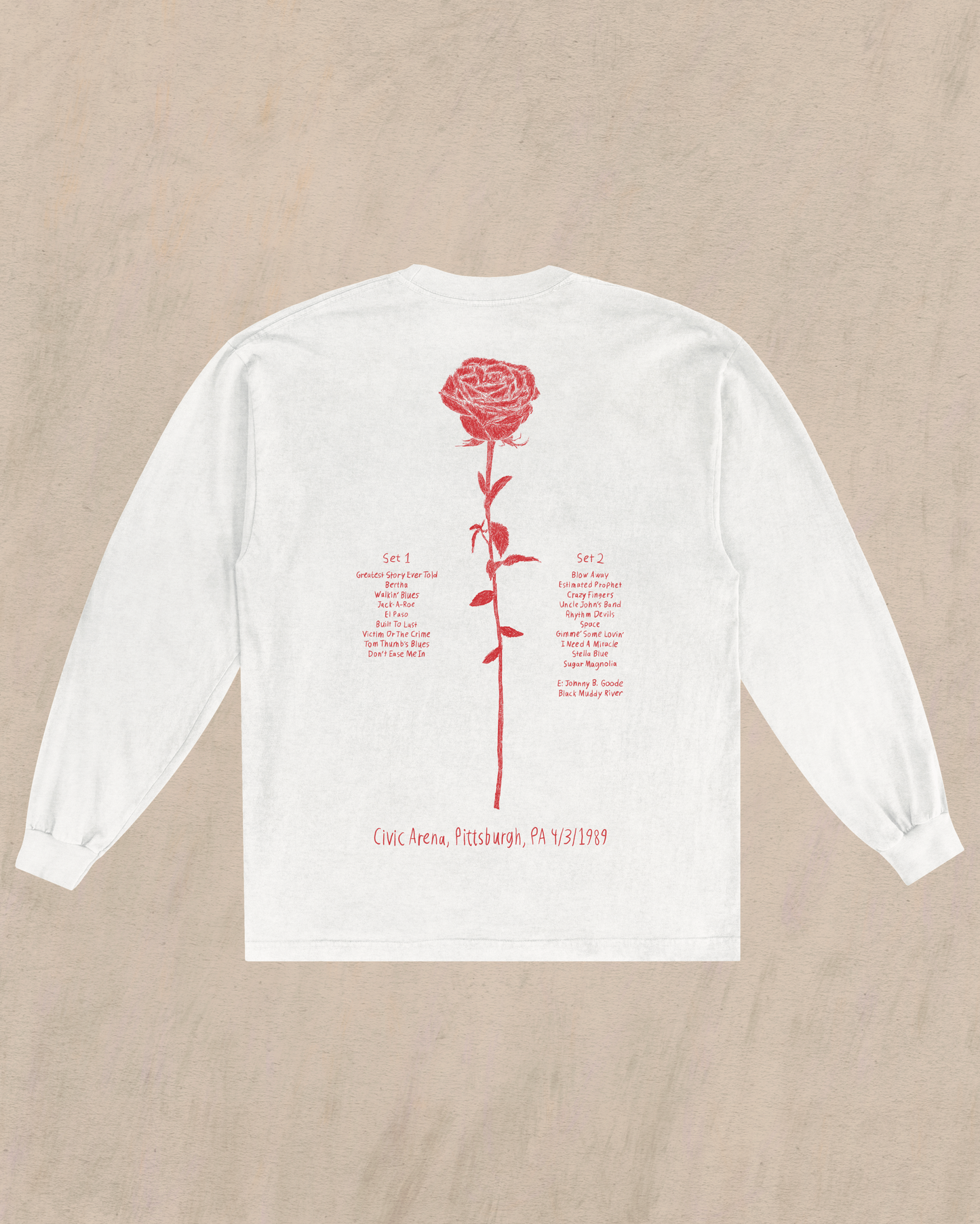 BUILT TO LAST - Long Sleeve Shirts (PREORDER)