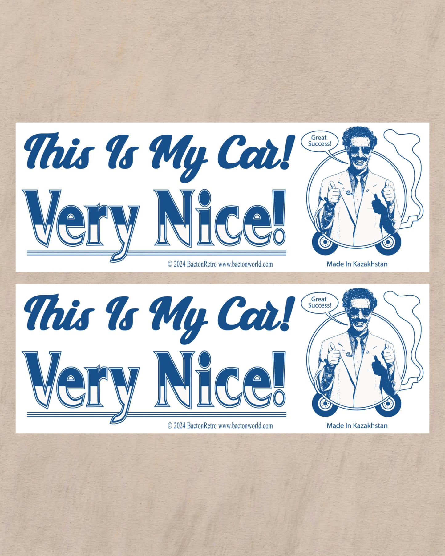 Very Nice! - Bumper Sticker (1)