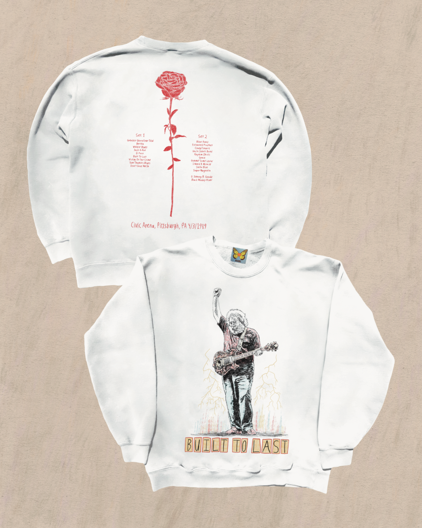 BUILT TO LAST - Crewnecks (PREORDER)