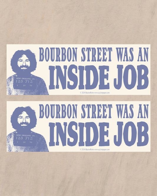 Bourbon Street - Bumper Sticker (1)