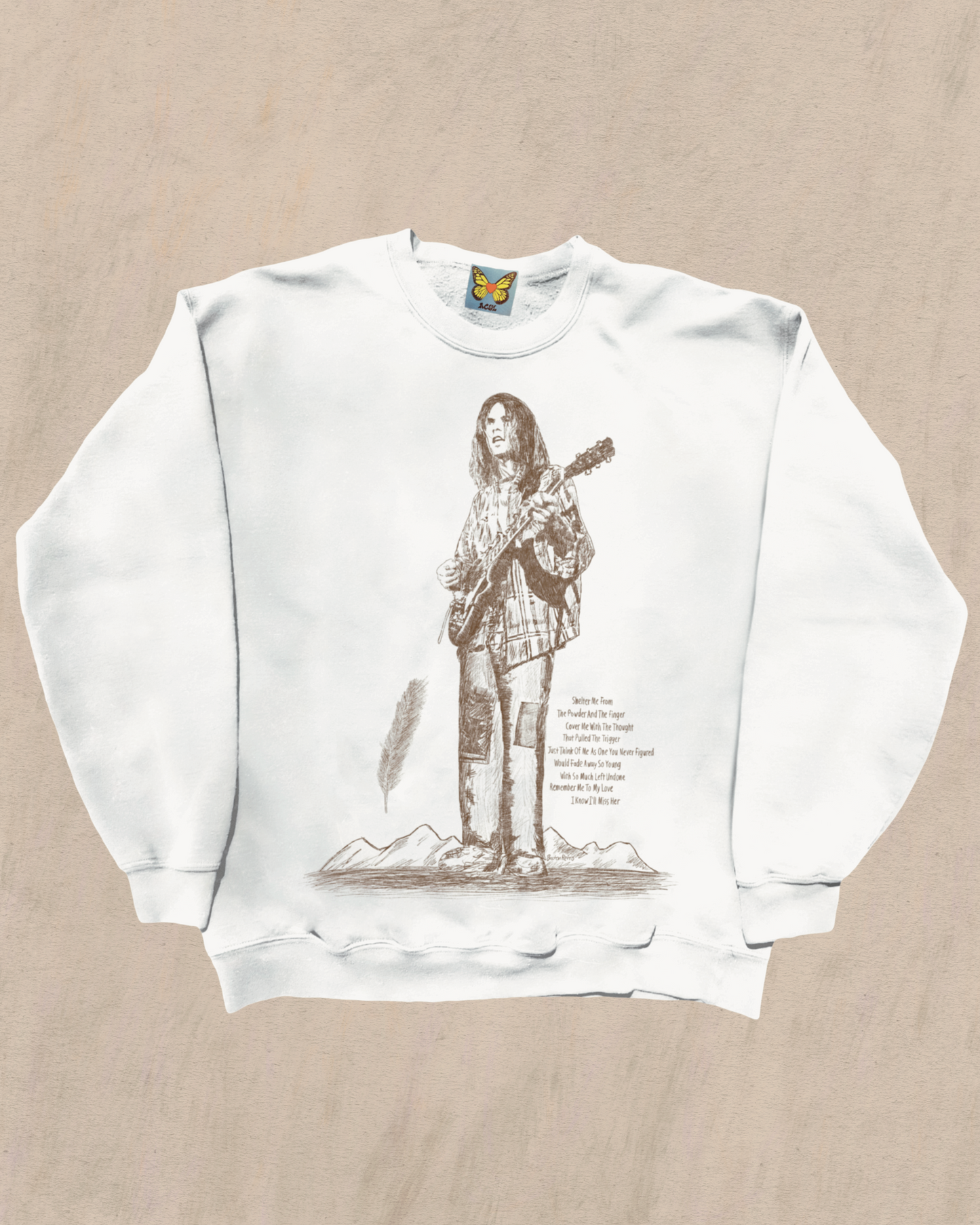 POWDERFINGER  - Crewnecks