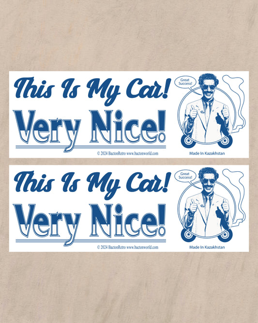 Very Nice! - Bumper Sticker (1)