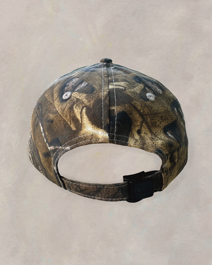 New Vegas Metal Logo (Orange) - Camo Hat (PREORDER)