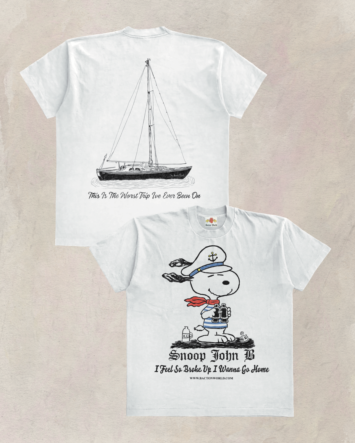 SNOOP JOHN B  - T-Shirts (PREORDER)